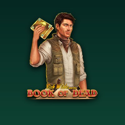 Book of Dead, spel i Trixino Casinos lobby